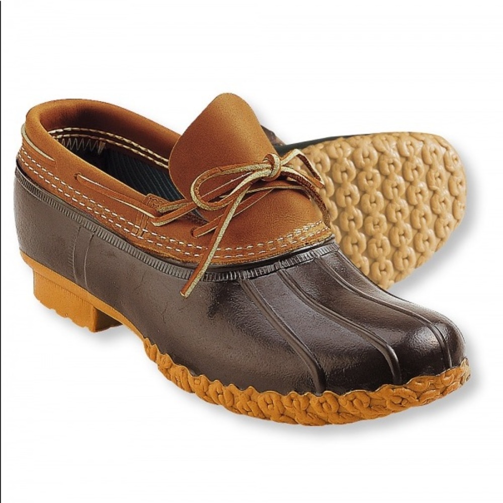 NWOT LL BEAN moc bean boots , size 9